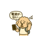 旅するトイプードルkomugi（個別スタンプ：12）