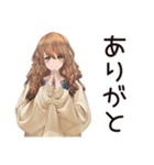マイペース女子★お散歩日和（個別スタンプ：3）