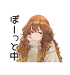 マイペース女子★お散歩日和（個別スタンプ：9）