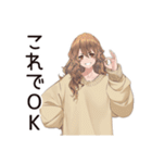 マイペース女子★お散歩日和（個別スタンプ：10）