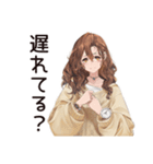 マイペース女子★お散歩日和（個別スタンプ：14）