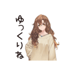 マイペース女子★お散歩日和（個別スタンプ：37）