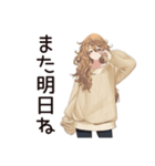 マイペース女子★お散歩日和（個別スタンプ：40）