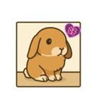 スタンプがうさぎ（個別スタンプ：18）