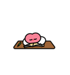 IMOMUSHI LIVING AREA ムラサキ（個別スタンプ：14）