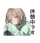 ゆるパーカーちゃんのピクニック休日（個別スタンプ：10）