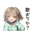 ゆるパーカーちゃんのピクニック休日（個別スタンプ：19）