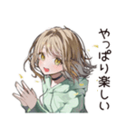 ゆるパーカーちゃんのピクニック休日（個別スタンプ：27）