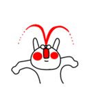 全力うさぎメロメロ編（個別スタンプ：30）