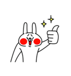 全力うさぎメロメロ編（個別スタンプ：40）
