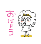 mottoのふわふわガール♡初夏（個別スタンプ：1）
