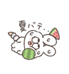 夏がきらいな太っちょうさぎ（個別スタンプ：16）