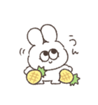 夏がきらいな太っちょうさぎ（個別スタンプ：26）
