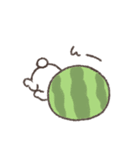 夏がきらいな太っちょうさぎ（個別スタンプ：28）