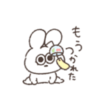 夏がきらいな太っちょうさぎ（個別スタンプ：31）