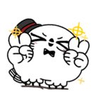 剽軽シロフクロウの文字無しスタンプ（個別スタンプ：5）
