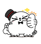 剽軽シロフクロウの文字無しスタンプ（個別スタンプ：17）