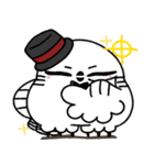 剽軽シロフクロウの文字無しスタンプ（個別スタンプ：20）