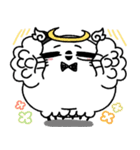 剽軽シロフクロウの文字無しスタンプ（個別スタンプ：21）