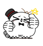 剽軽シロフクロウの文字無しスタンプ（個別スタンプ：26）