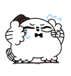 剽軽シロフクロウの文字無しスタンプ（個別スタンプ：31）