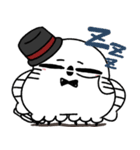 剽軽シロフクロウの文字無しスタンプ（個別スタンプ：38）