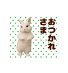 踊る！うさぎMAX/ウサギ/兎/ラビット（個別スタンプ：5）