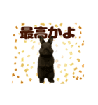 踊る！うさぎMAX/ウサギ/兎/ラビット（個別スタンプ：10）