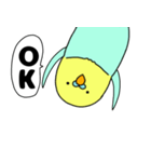 【吹き出し】インコのぴーちゃん（個別スタンプ：5）