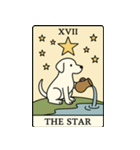 【大アルカナ】タロットの世界を旅する犬（個別スタンプ：18）