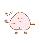 ゆる桃（個別スタンプ：16）