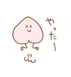 ゆる桃（個別スタンプ：18）