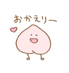 ゆる桃（個別スタンプ：34）