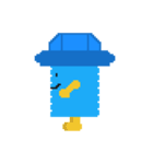 ドットねじっとくん（個別スタンプ：13）