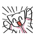 野球ねこ応援団・ピンクチームVer. その2（個別スタンプ：37）