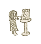 【らふがいず】もしも天国で会えたら（個別スタンプ：1）