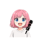 「まいにち本音女子」（個別スタンプ：19）