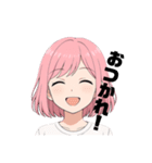 「まいにち本音女子」（個別スタンプ：22）