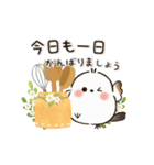 動く♪ほんわかシマエナガ♡カフェスイーツ（個別スタンプ：2）