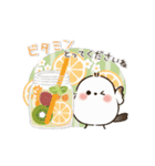 動く♪ほんわかシマエナガ♡カフェスイーツ（個別スタンプ：9）