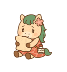 馬刺し大好きウマミちゃんの日常スタンプ。（個別スタンプ：38）
