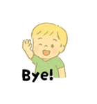 Englishスタンプ★ぼくのきもち（個別スタンプ：7）