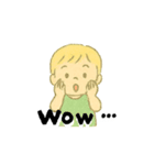 Englishスタンプ★ぼくのきもち（個別スタンプ：8）
