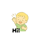 Englishスタンプ★ぼくのきもち（個別スタンプ：9）