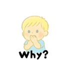 Englishスタンプ★ぼくのきもち（個別スタンプ：17）
