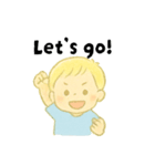 Englishスタンプ★ぼくのきもち（個別スタンプ：19）