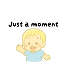 Englishスタンプ★ぼくのきもち（個別スタンプ：20）