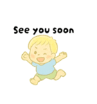 Englishスタンプ★ぼくのきもち（個別スタンプ：21）