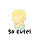 Englishスタンプ★ぼくのきもち（個別スタンプ：24）