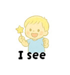 Englishスタンプ★ぼくのきもち（個別スタンプ：27）